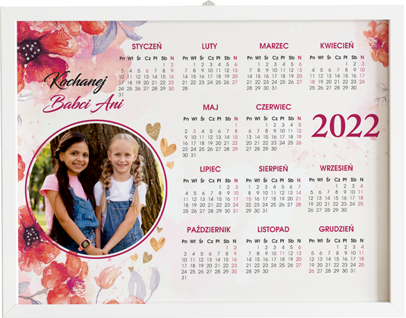 Prezent na Dzień Babci i Dziadka – Kalendarz Polne Kwiaty